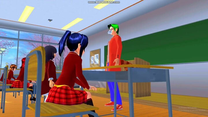 ละครสั้นเรื่อง เมื่อครูบอกคะแนนสอบ#sakuraschoolsimulator
