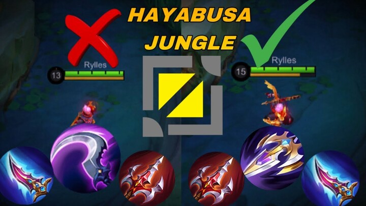 TOP GLOBAL HAYABUSA NEW JUNGLE ROTATION | MYTHICAL IMMORTAL