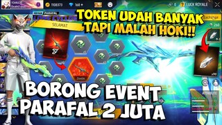 BORONG EVENT PARAFAL 2 JUTA !! Trik Hoki Spin Event Evo Parafal Lore Cyclon Terbaru Di Free Fire