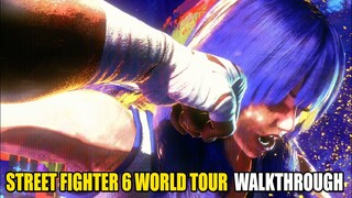 Street Fighter 6 World Tour Mode Demo | FULL PLAYTHROUGH