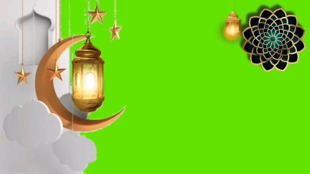 Green screnn bulan suci ramadhan