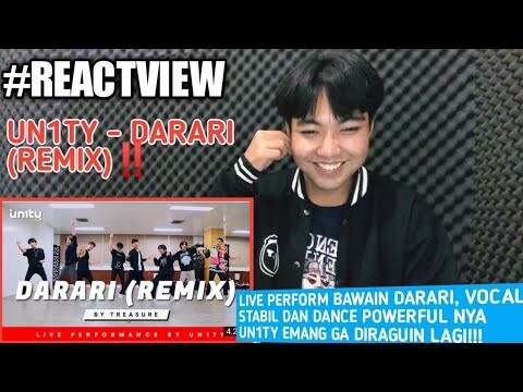 #REACTVIEW | UN1TY - DARARI (Remix) - by TREASURE (Live Performance) REACTION