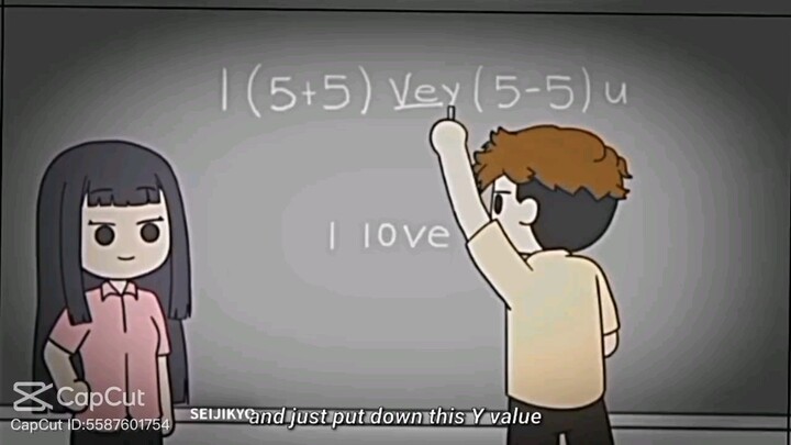 I love you daw sa math✌️✨ (by: dreamcatroblox10)