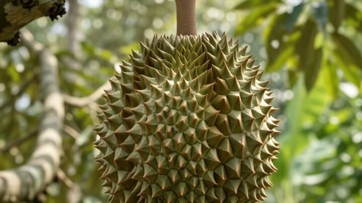 “You know the smell… but have you ever seen how Durian actually grows? 😳🌿