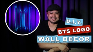 D.I.Y. BTS LOGO WALL DECOR