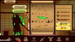 kiếm tổng hợp xanh lá cây quá mạnh #game