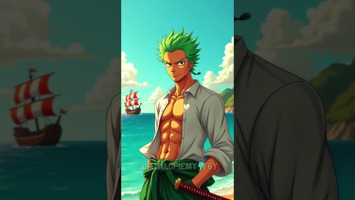 Strawhat's Monster Trio #shorts #onepiece #anime #luffy #aiart #zoro