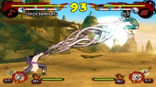 Naruto Ultimate Ninja 6 Android Gameplay - Orochimaru VS Lee