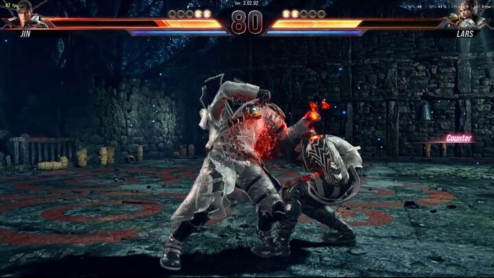 TEKKEN 8 : Jin Vs Lars #gameplay #tekken8 #gaming #actionrpg #newgame #tekken8 #indiegame