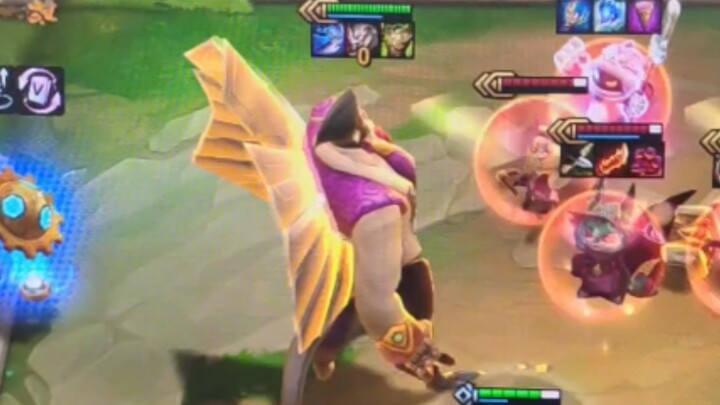 The kid’s never seen Triple‑Star Galio on a computer before—so what if they’re excited?!
