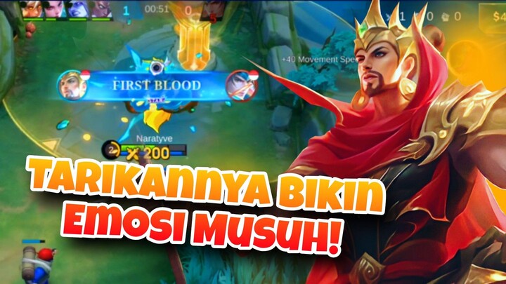Tarikannya Bikin Emosi Musuh! - Minsitthar Mobile Legends