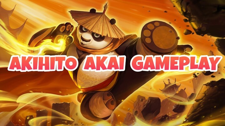 MLBB | AKIHITO AKAI GAMEPLAY | Akai Kung Fu Panda