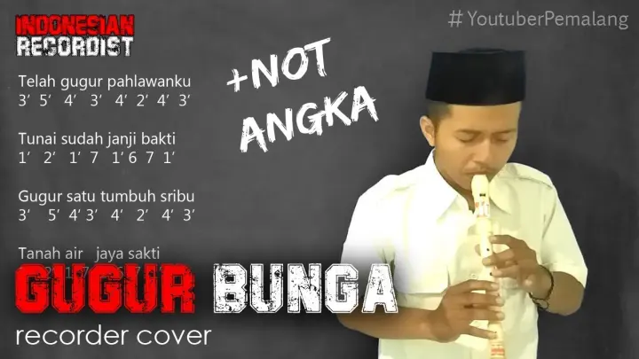 NOT ANGKA SUGENG DALU Denny Caknan | Recorder Cover Indonesia - Bstation