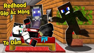 REDHOOD THỬ THÁCH THOÁT KHỎI ÁC MỘNG ĐÁNG SỢ TRONG MINECRAFT*REDHOOD SỐNG TRONG THẾ GIỚI GIẤC MƠ