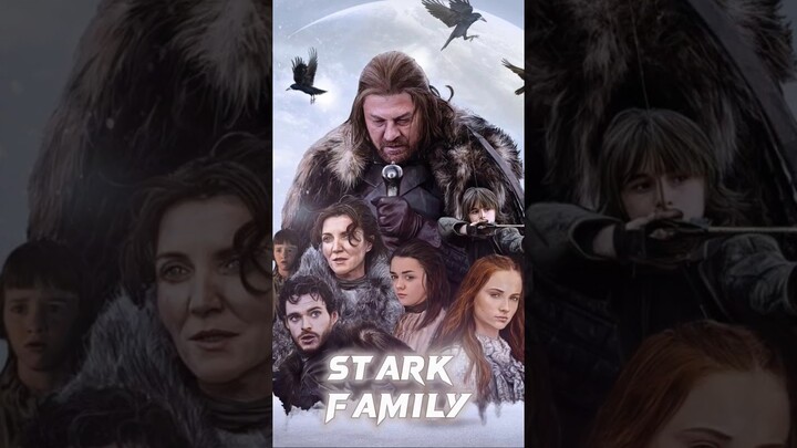 Stark Family members in GOT  , Game of Thrones ❤️