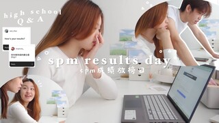 taking my spm results 📕 公布spm成绩 + high school Q&A