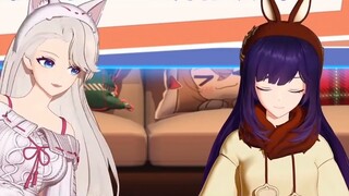 Acting like a spoiled child and calling her sister? The little squirrel was so scared that it crawle