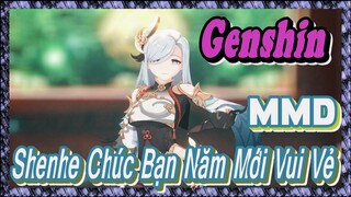 [Genshin, MMD] Shenhe Chúc Bạn Năm Mới Vui Vẻ