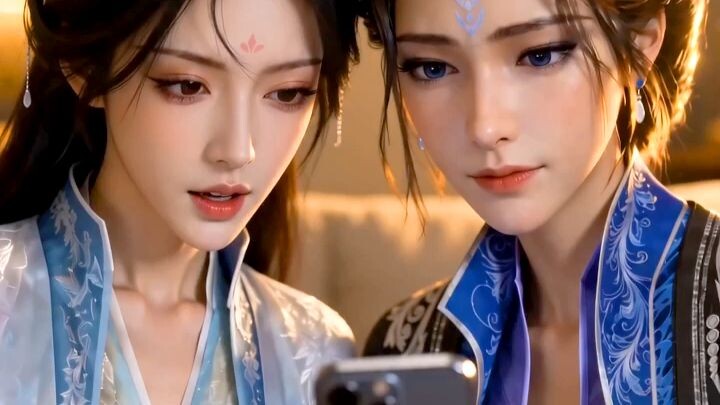 Just as Han Li was about to introduce Nangong Que to Lü Luo…