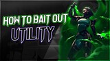 HOW TO PROPERLY BAIT UTILITY IN VALORANT - Baiting utility, and some tips on going about it.