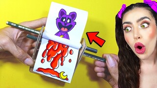 Making DESTRUCTIVE CATNAP Crafts SMILING CRITTERS! (DIY CatNap Poppy Playtime Chapter 3)