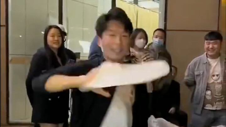 Why don’t we give this guy a nickname—”Pancake Immortal”?