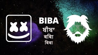 Marshmello x Pritam - BIBA feat. Shirley Setia (Official Lyric Video)