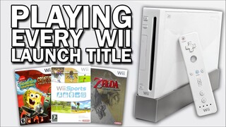 Playing EVERY Nintendo Wii Launch Game