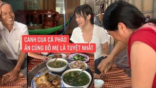 NTN Đi chợ quê nấu nồi canh cua cà pháo, món ăn dân giã mà ai xa quê cũng thèm!?