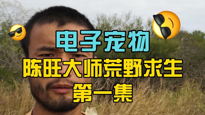 Electronic Pet Chen Wang (Part 1): Builds a Huge Villa in the Very First Episode of Survival in the 