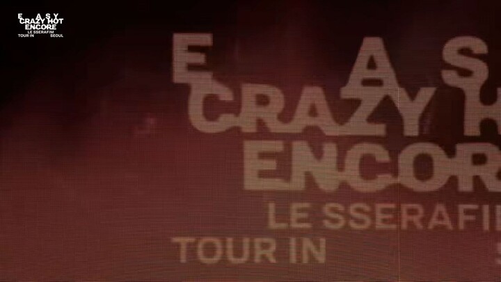 LE SSERAFIM EASY CRAZY HOT ENCORE IN SEOUL DAY 2 (01.02.2026)