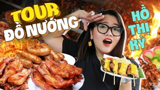 ĂN SẤP MẶT TOUR ĐỒ NƯỚNG CHỢ HỒ THỊ KỶ CHỈ TỪ 10K | THÁNH ĂN TV