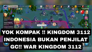 WAR KINGDOM 3112 YOK INDONESIA BUKAN PENJILAT GC TAPI FIGHTER!!