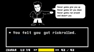 Rick Astley Undertale🥶🔥