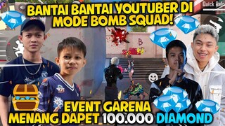 BOMB SQUAD CHALLANGE BARENG YOUTUBER EPEP! AUTO DAPET 100.000 DIAMOND COYYY!! EZ BANGET INI MAH WKWK