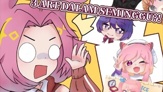 Hai Halo semuanya! setelah hibernasi aku langsung kebut 3 art! nikmati kontenku seterusnya ya!ꉂ(ˊᗜˋ*