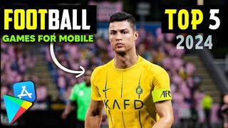 Top 5 Best Football Games For Android in 2024 ll best football games for android