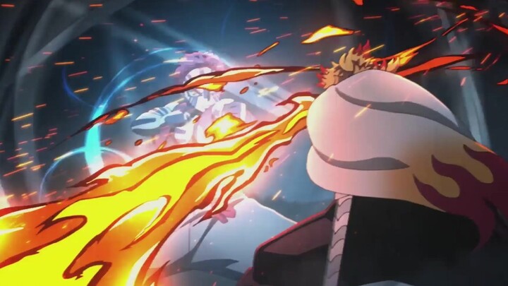 [AMV][MAD]Fighting scenes in <Demon Slayer>|<Believer>