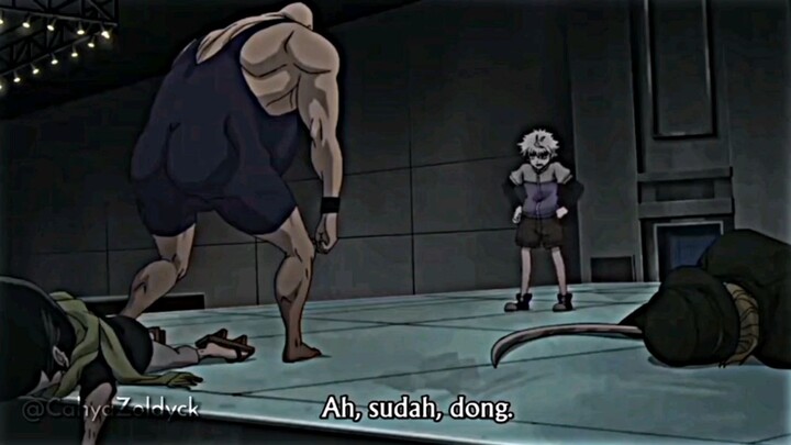 HUNTER X HUNTER.                 Killua nih kalau gak dibunuh ga manpan