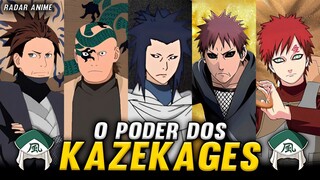 O PODER ESPECIAL DE CADA KAZEKAGE DA VILA DA AREIA
