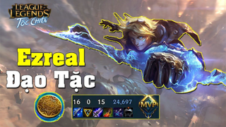 Liên Minh _ Tốc Chiến _ Ezreal Cầm Bảng Bổ Trợ Đạo Tặc _ 1 Mình Cân 5 Đầy Kịch Tính
