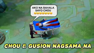 CHOU & GUSION New Combo in Mobile Legends😂🤣😆