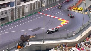 德国汉堡“微缩景观世界”包含F1赛车的摩纳哥展区