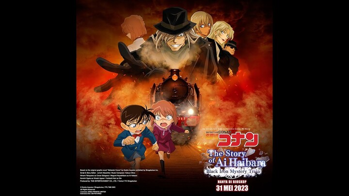 DETECTIVE CONAN THE STORY OF AI HAIBARA: BLACK IRON MYSTERY TRAIN Official Indonesia Trailer