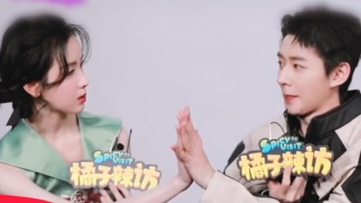 A match made in heaven—seems like these two realized late in their relationship that they’re on the 