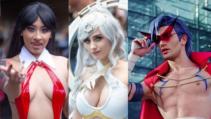 [Foreign Comic Con] 2019 New York Comic Con NYCC Koleksi COSPLAY Super Dipulihkan