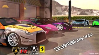 Supercar Meet in Car Parking Multiplayer
