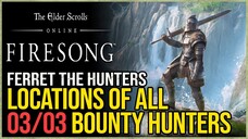Ferret The Hunters Achievement ESO - All Bounty Hunters