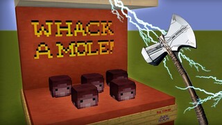 Minecraft รีวิว Command Block (whack a mole)