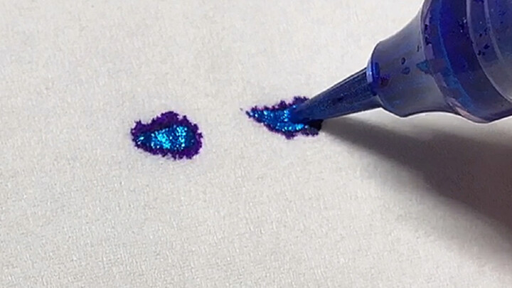 Writing on a tissue? As long as I write fast enough, the ink won't catch up to me!